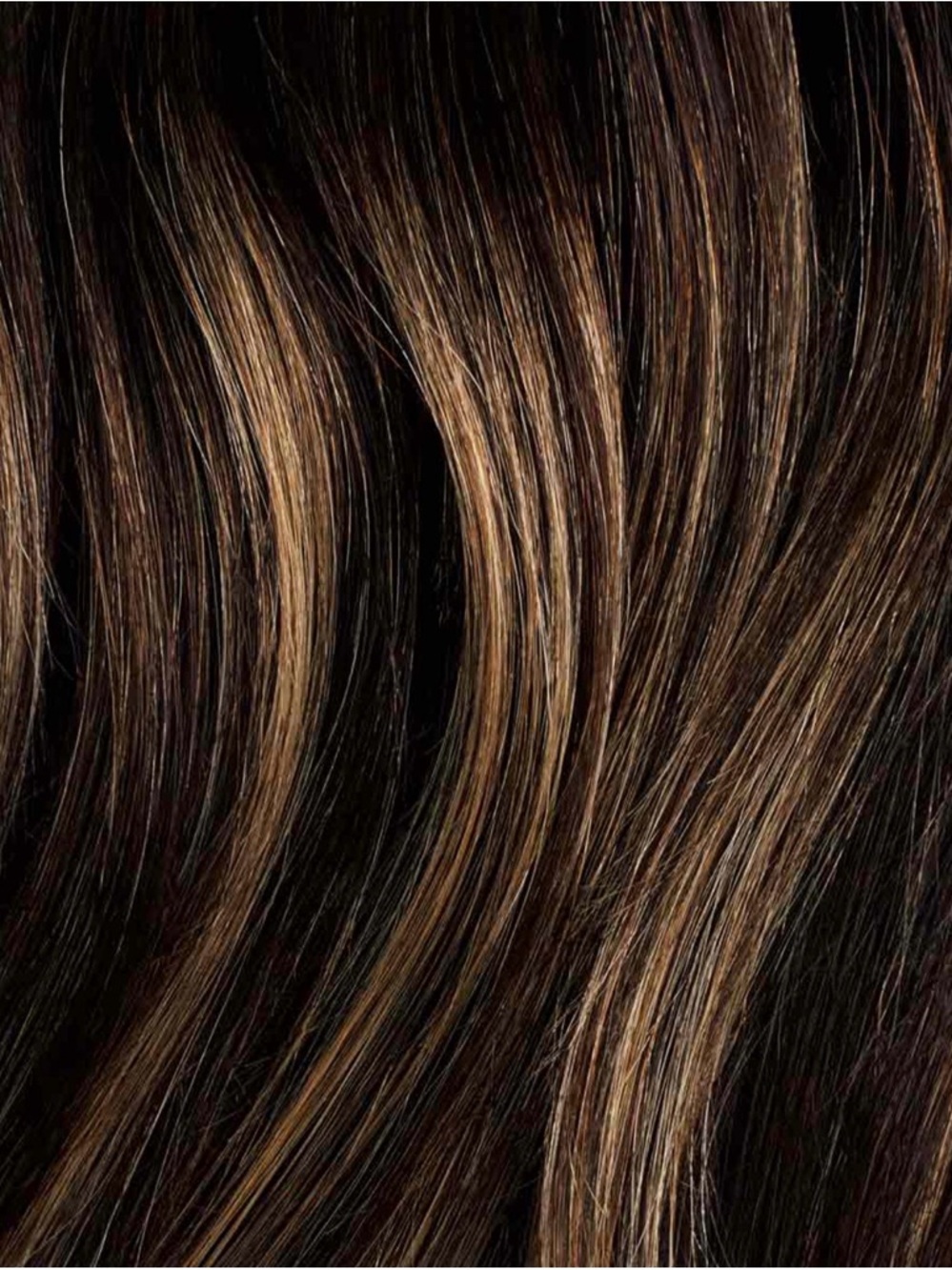 Luxy Hair - 16" Seamless Dark Brown
Balayage Clip-Ins (160g) 10 pieces